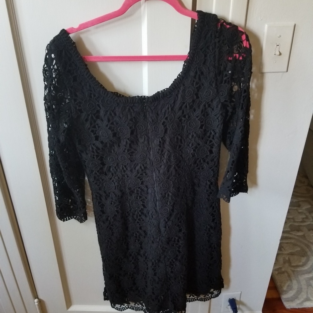 Black lace White House Black Market dress
